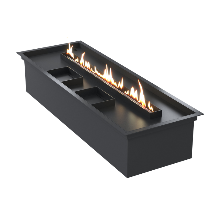 Bioethanol SmartFire Fernbedienung - PRIME A6 100cm mit Deko